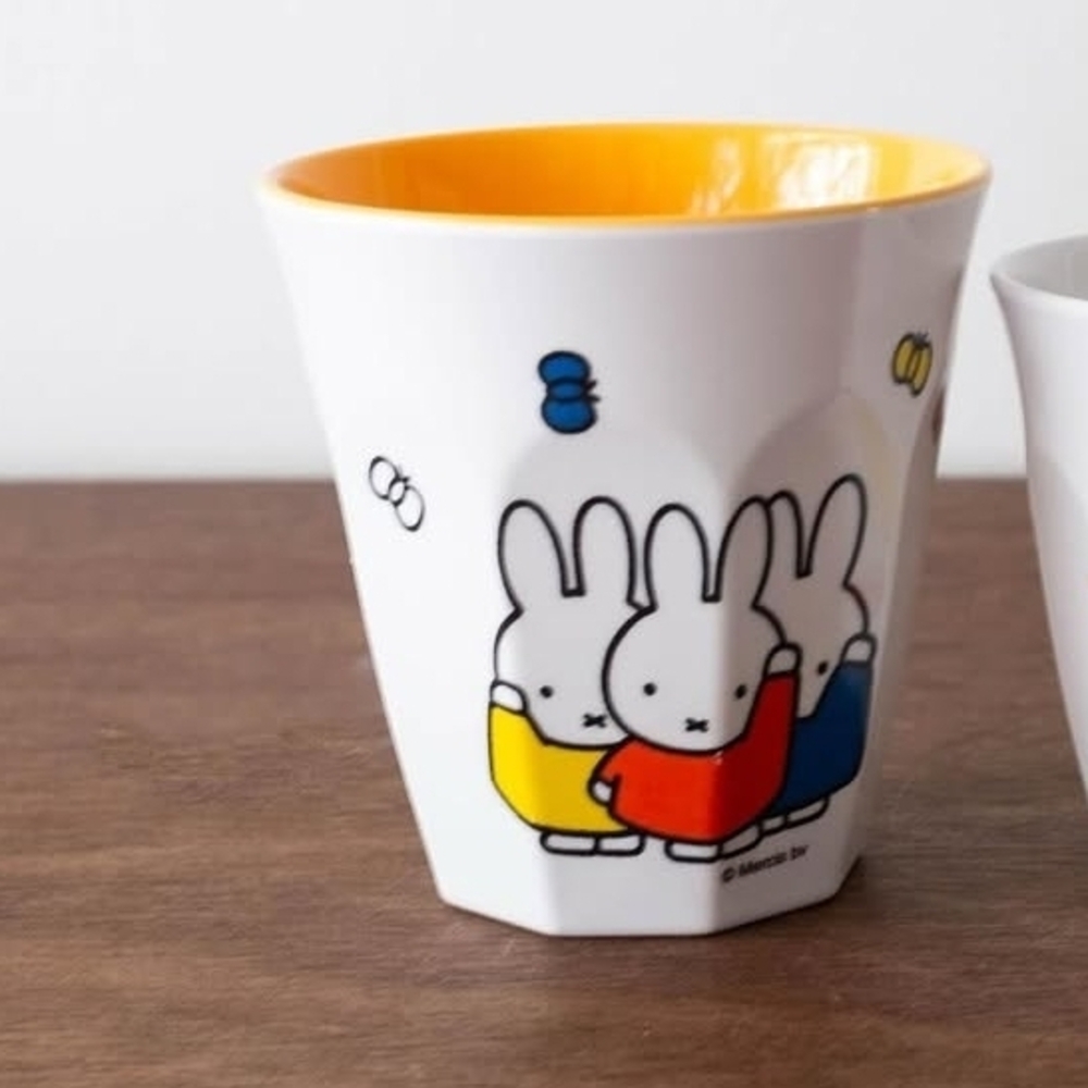 ✨️NWT✨️ Colourful Miffy Character Cup Melamine, Purchased in Kyoto, Japan 🐰